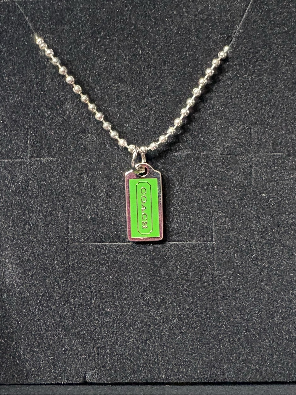 Coach Charm Necklace